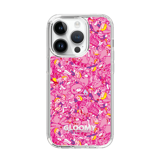Slim Protection Case［ Gloomy - Pattern - Pink ］
