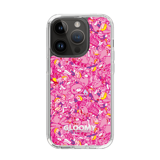 Slim Protection Case［ Gloomy - Pattern - Pink ］