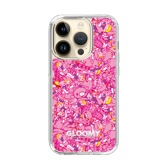 Slim Protection Case［ Gloomy - Pattern - Pink ］