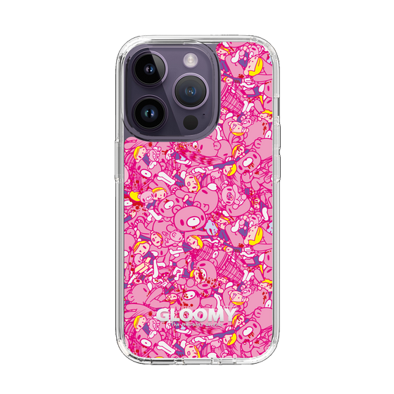 Slim Protection Case［ Gloomy - Pattern - Pink ］