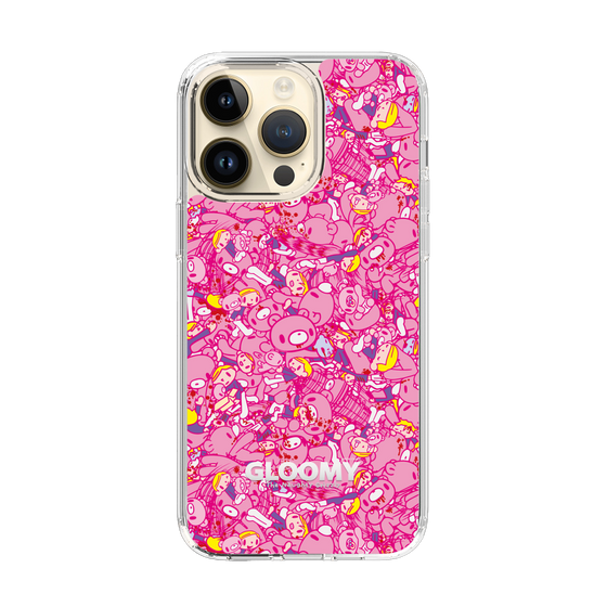 Slim Protection Case［ Gloomy - Pattern - Pink ］