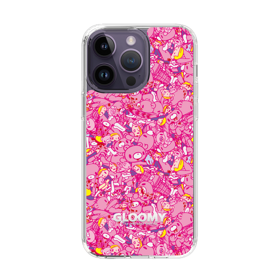 Slim Protection Case［ Gloomy - Pattern - Pink ］