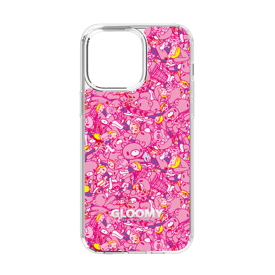 Slim Protection Case［ Gloomy - Pattern - Pink ］