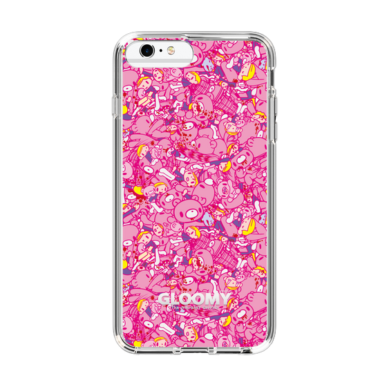 Slim Protection Case［ Gloomy - Pattern - Pink ］