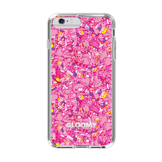 Slim Protection Case［ Gloomy - Pattern - Pink ］