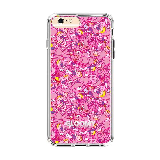 Slim Protection Case［ Gloomy - Pattern - Pink ］