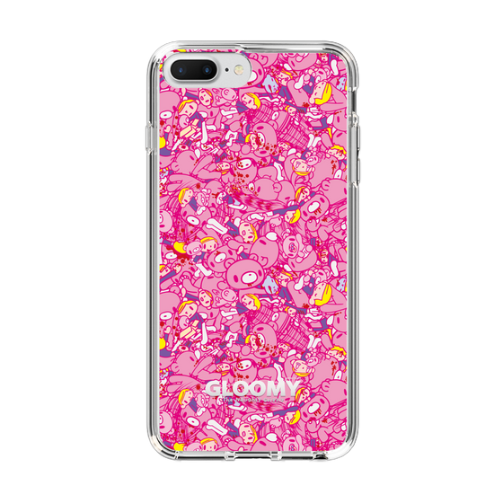 Slim Protection Case［ Gloomy - Pattern - Pink ］