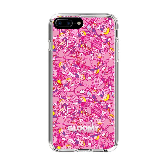 Slim Protection Case［ Gloomy - Pattern - Pink ］