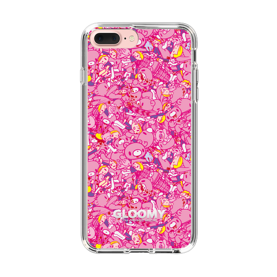 Slim Protection Case［ Gloomy - Pattern - Pink ］