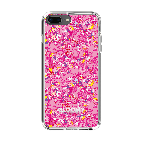 Slim Protection Case［ Gloomy - Pattern - Pink ］