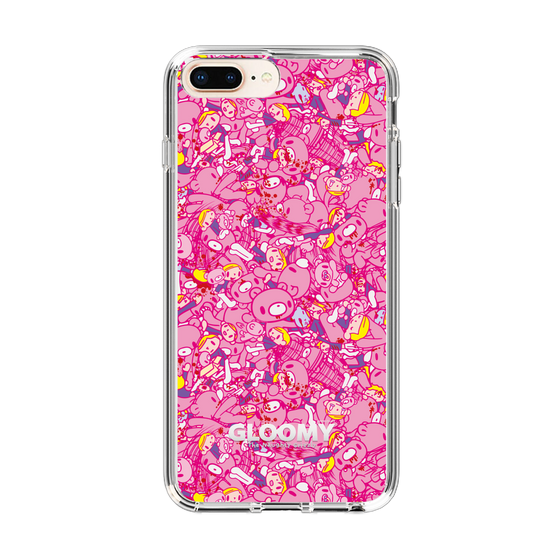 Slim Protection Case［ Gloomy - Pattern - Pink ］
