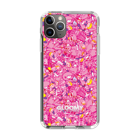 Slim Protection Case［ Gloomy - Pattern - Pink ］