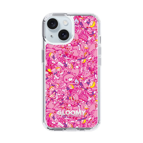 Slim Protection Case［ Gloomy - Pattern - Pink ］