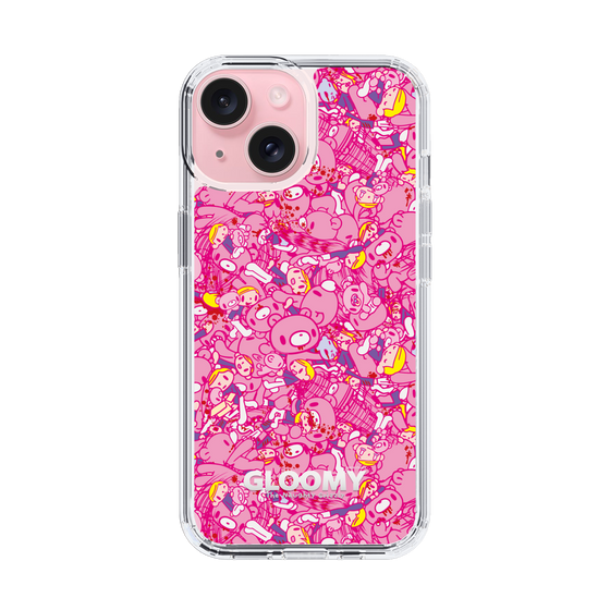 Slim Protection Case［ Gloomy - Pattern - Pink ］