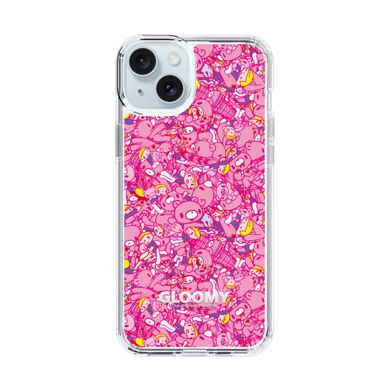 Slim Protection Case［ Gloomy - Pattern - Pink ］