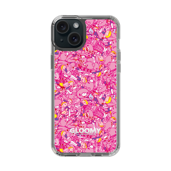 Slim Protection Case［ Gloomy - Pattern - Pink ］