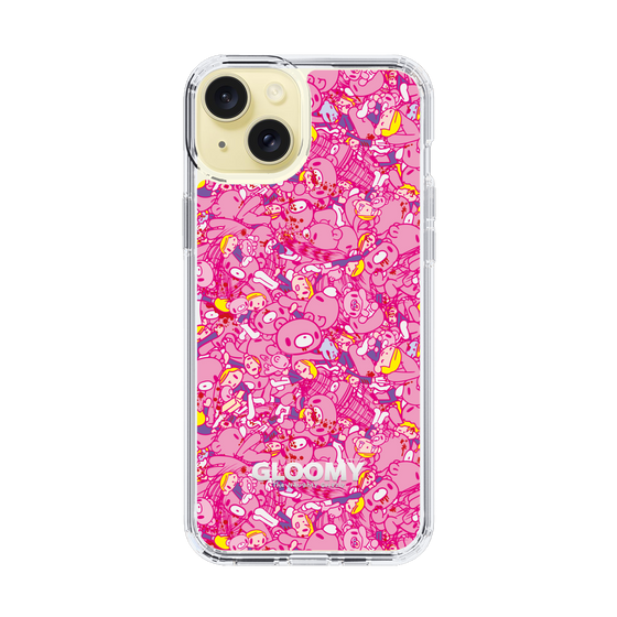 Slim Protection Case［ Gloomy - Pattern - Pink ］