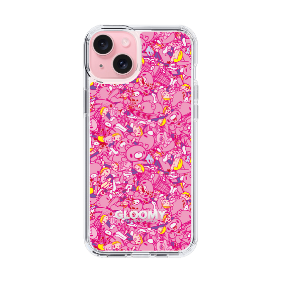 Slim Protection Case［ Gloomy - Pattern - Pink ］
