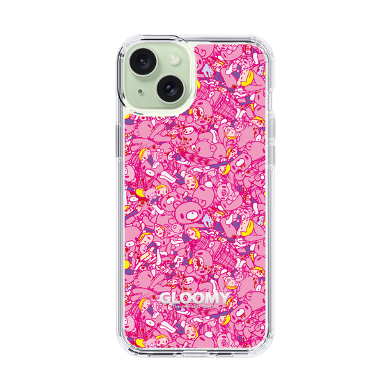 Slim Protection Case［ Gloomy - Pattern - Pink ］