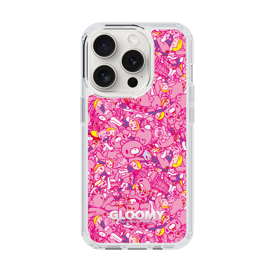 Slim Protection Case［ Gloomy - Pattern - Pink ］