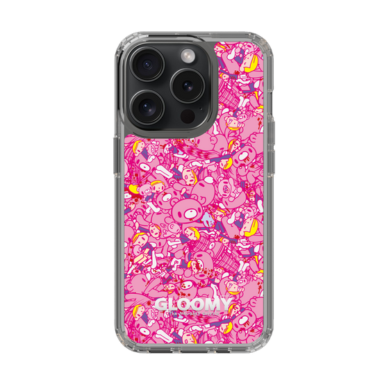 Slim Protection Case［ Gloomy - Pattern - Pink ］