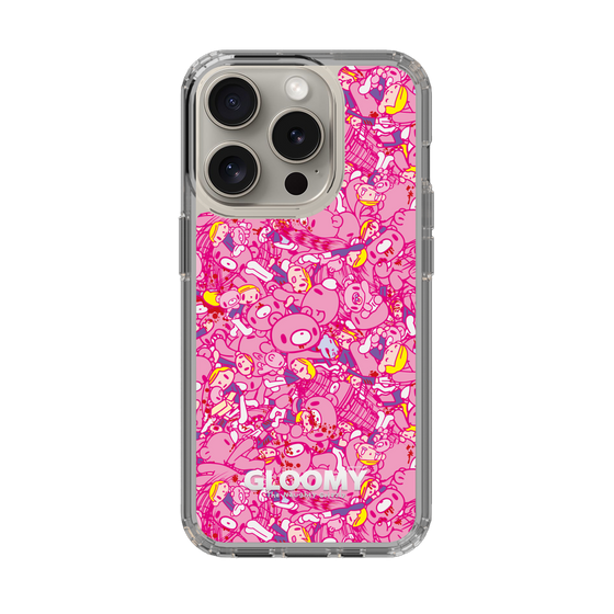 Slim Protection Case［ Gloomy - Pattern - Pink ］