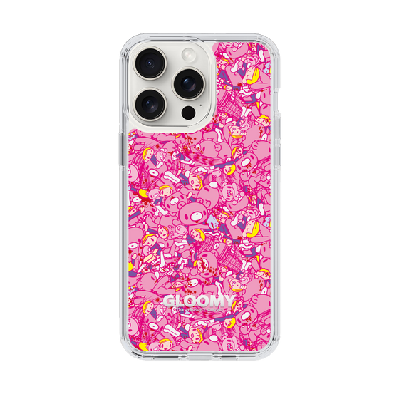 Slim Protection Case［ Gloomy - Pattern - Pink ］