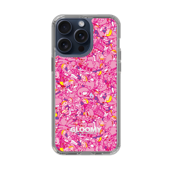 Slim Protection Case［ Gloomy - Pattern - Pink ］