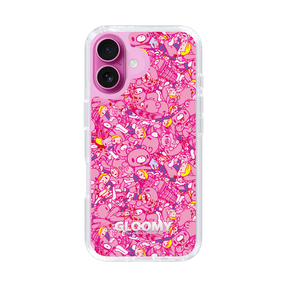 Slim Protection Case［ Gloomy - Pattern - Pink ］