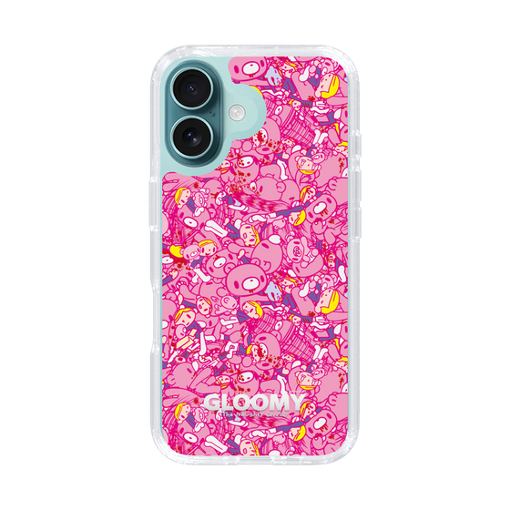 Slim Protection Case［ Gloomy - Pattern - Pink ］