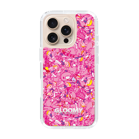 Slim Protection Case［ Gloomy - Pattern - Pink ］