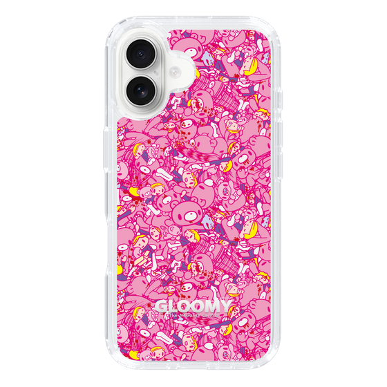 Slim Protection Case［ Gloomy - Pattern - Pink ］