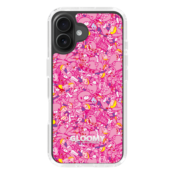 Slim Protection Case［ Gloomy - Pattern - Pink ］