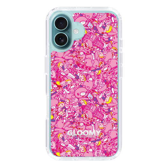 Slim Protection Case［ Gloomy - Pattern - Pink ］