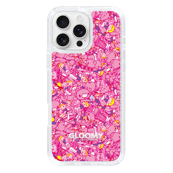 Slim Protection Case［ Gloomy - Pattern - Pink ］