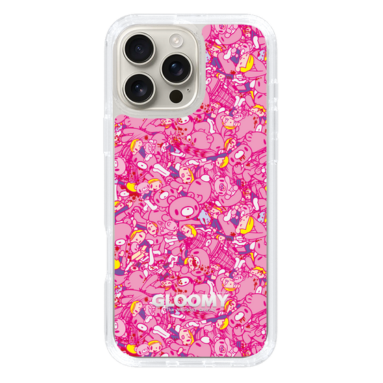 Slim Protection Case［ Gloomy - Pattern - Pink ］