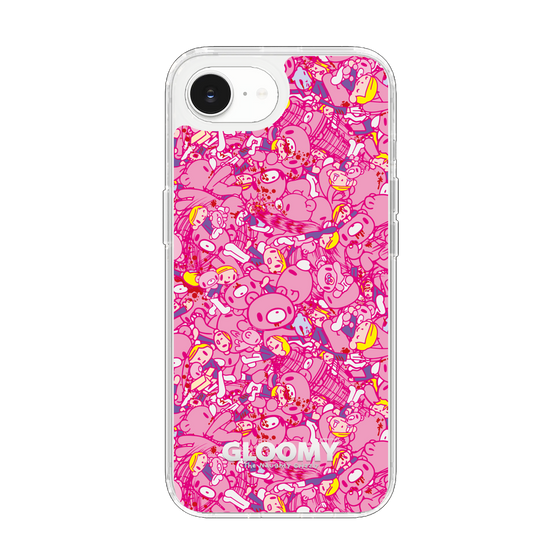 Slim Protection Case［ Gloomy - Pattern - Pink ］