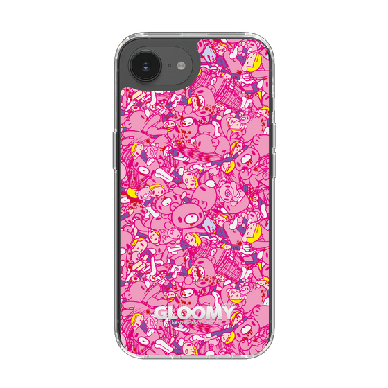 Slim Protection Case［ Gloomy - Pattern - Pink ］