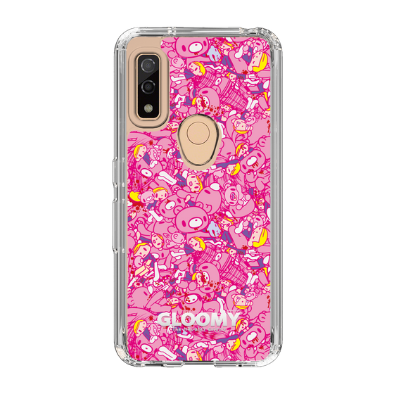 Slim Protection Case［ Gloomy - Pattern - Pink ］
