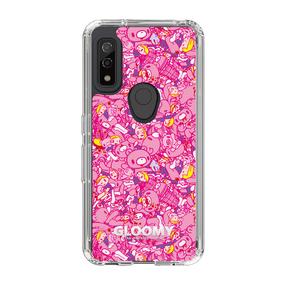 Slim Protection Case［ Gloomy - Pattern - Pink ］