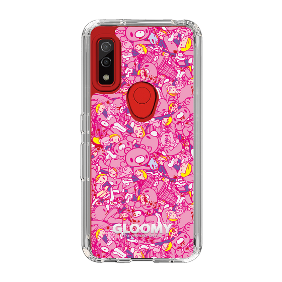 Slim Protection Case［ Gloomy - Pattern - Pink ］