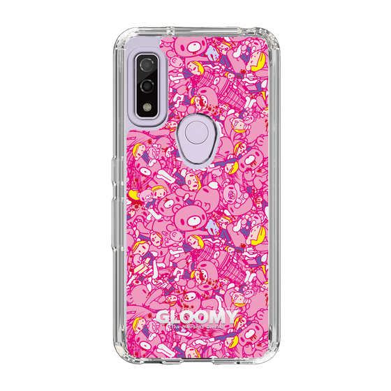 Slim Protection Case［ Gloomy - Pattern - Pink ］