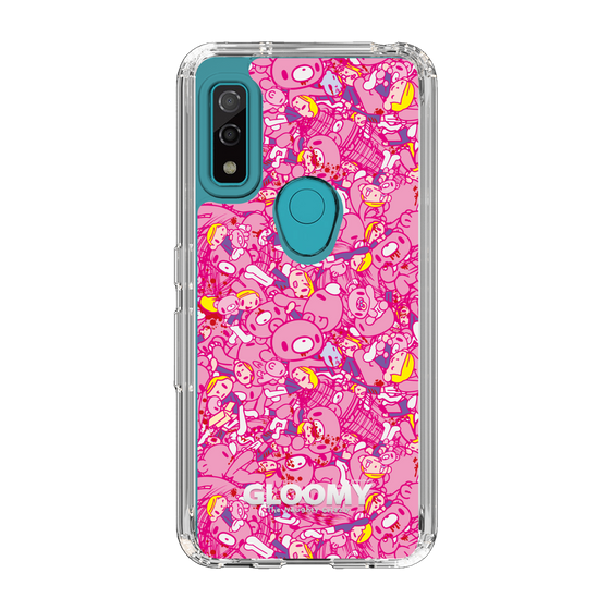Slim Protection Case［ Gloomy - Pattern - Pink ］