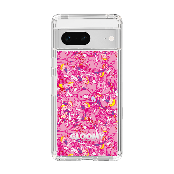 Slim Protection Case［ Gloomy - Pattern - Pink ］