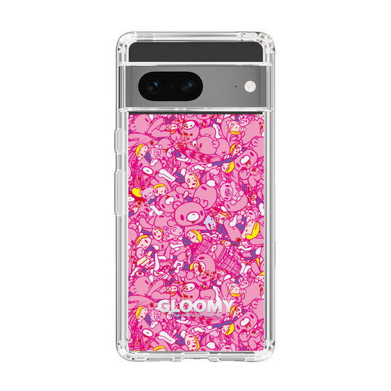 Slim Protection Case［ Gloomy - Pattern - Pink ］