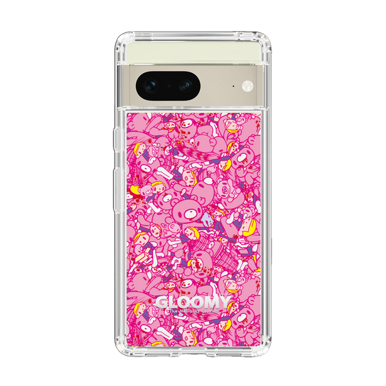 Slim Protection Case［ Gloomy - Pattern - Pink ］