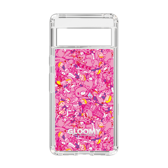 Slim Protection Case［ Gloomy - Pattern - Pink ］