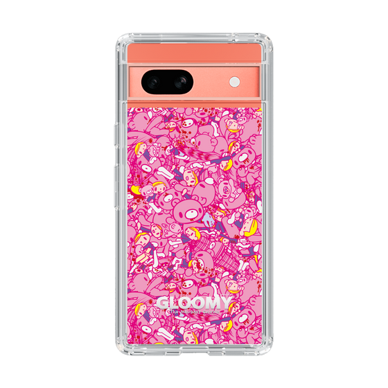 Slim Protection Case［ Gloomy - Pattern - Pink ］