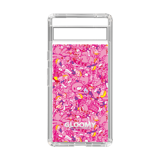 Slim Protection Case［ Gloomy - Pattern - Pink ］