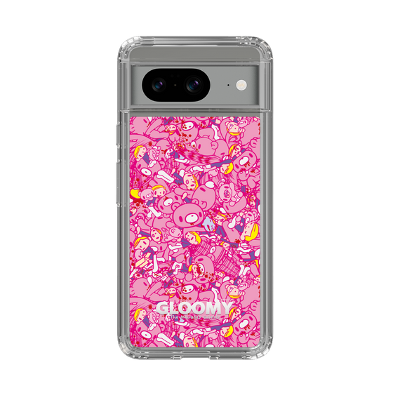 Slim Protection Case［ Gloomy - Pattern - Pink ］